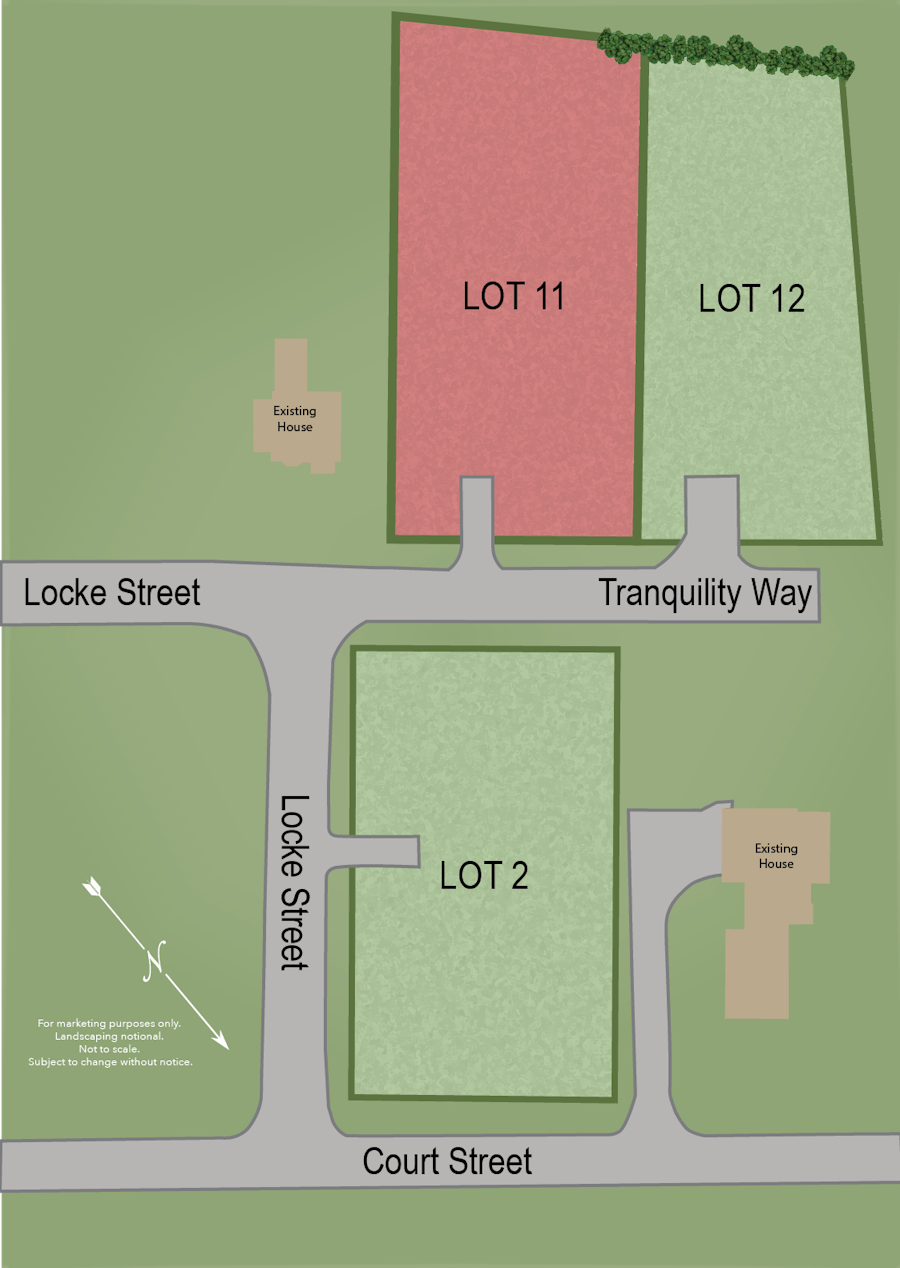 Site Plan for Juniper Knoll